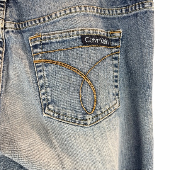 Calvin Klein Straight Leg Jeans Medium Wash SZ 30/10 - Picture 5 of 8